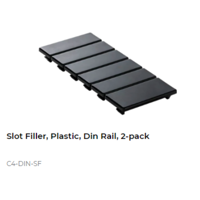 картинка Заглушка Control4 DIN-Rail Panel Slot Filler, 2-Pack (C4-DIN-SF) от магазина Одежда+