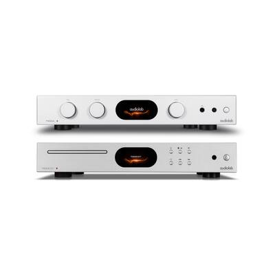 картинка Комплект стерео усилитель и CD транспорт AudioLab 7000A & 7000CDT BUNDLE silver от магазина Одежда+