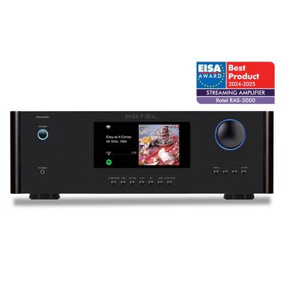 картинка Интегрированный усилитель с сетевым стримером Rotel RAS-5000 black от магазина Одежда+