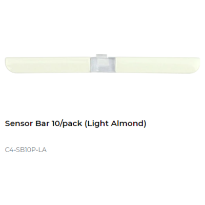 картинка Заглушка нижняя с глазком Control4 SENSOR BAR 10/PACK (LIGHT ALMOND) light almond от магазина Одежда+