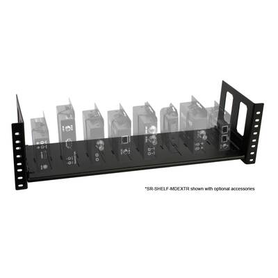 картинка Полка для 19" рэка Strong EXTENDER AND ACCESSORY RACK SHELF 3U black от магазина Одежда+