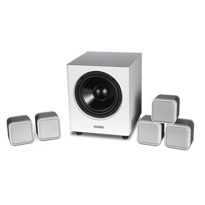 картинка Акустическая система Mission M-CUBE + SE 5.1 SYSTEM white от магазина Одежда+
