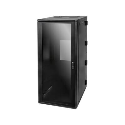 картинка Монтажный 19" настенный рэк Strong 24U WALL MOUNT RACK SYSTEM black от магазина Одежда+