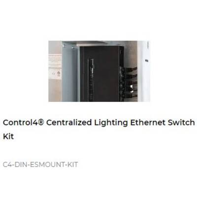 картинка Ethernet-коммутатор 8-портовый Control4 Centralized Lighting Ethernet Switch Kit от магазина Одежда+
