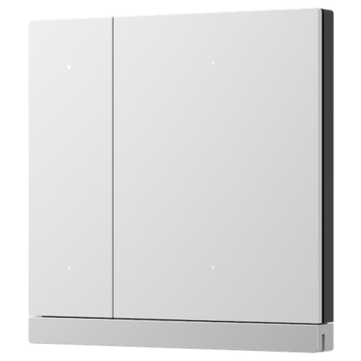 картинка Кнопочный проводной пульт управления GVS KNX WALTZ PUSH BUTTON, 2-GANG (METAL BUTTON) silver от магазина Одежда+