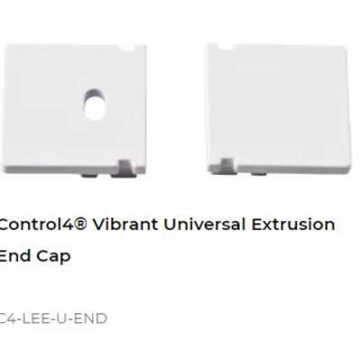 картинка Заглушка для светодиодной ленты Control4 Vibrant Universal Extrusion End Cap от магазина Одежда+