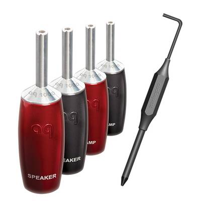 картинка Коннекторы AudioQuest SureGrip 1007 - BANANA Silver (6) от магазина Одежда+