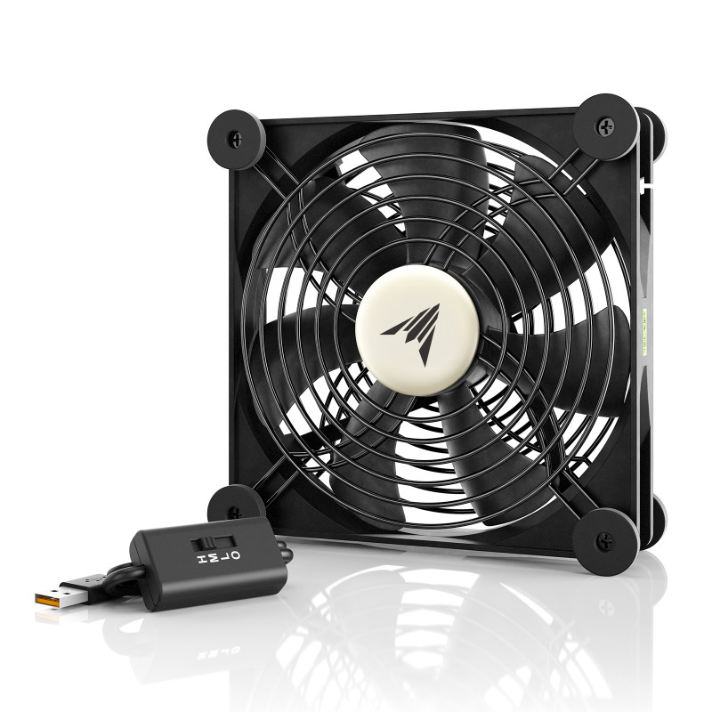 картинка MULTIFAN S4, тихий USB-вентилятор охлаждения 140 мм от магазина Одежда+