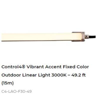 картинка Светодиодная лента Control4 Vibrant Accent Fixed Color Outdoor Linear Light 3000 K – 49.2 ft (15m) от магазина Одежда+