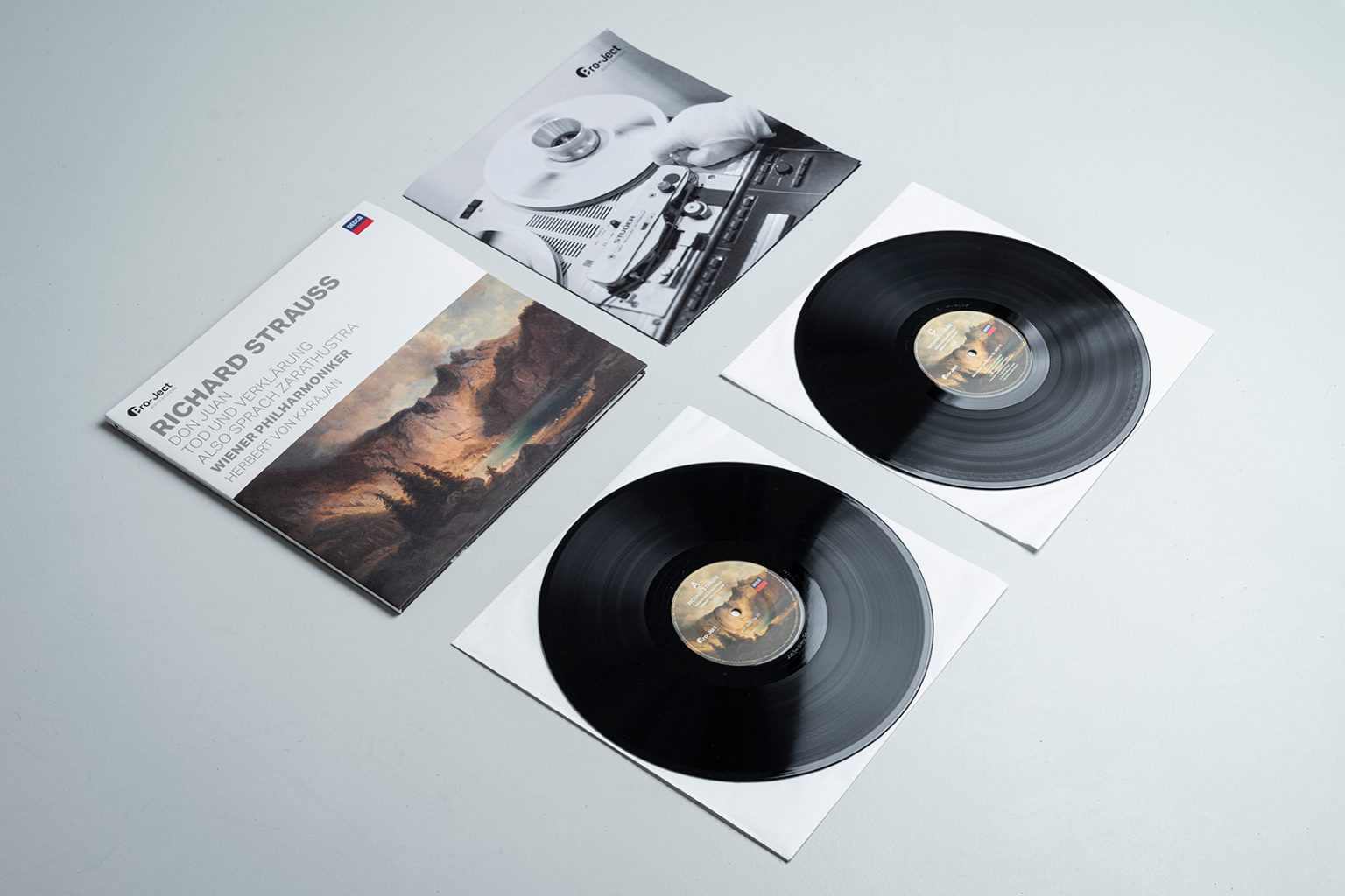 картинка Виниловая пластинка The Vienna Philharmonic & Herbert von Karajan: Richard Strauss от магазина Одежда+