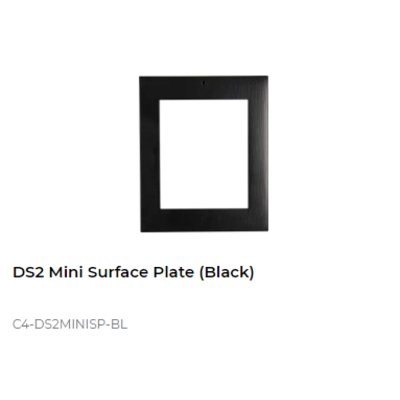 картинка Декоративная рамка Control4 DS2 MINI SURFACE PLATE black от магазина Одежда+