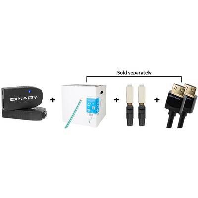 картинка HDMI  расширитель Binary B10 Series Fiber to HDMI Extender – 4K @ 60Hz, 18Gbps, HDR, ARC от магазина Одежда+