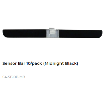 картинка Заглушка нижняя с глазком Control4 SENSOR BAR 10/PACK (MIDNIGHT BLACK) midnight black от магазина Одежда+