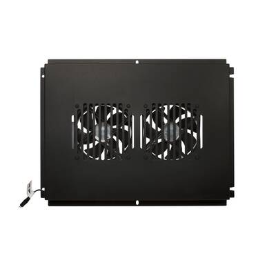 картинка Вентиляторный блок для 19" рэка Strong TWO FAN KIT WITH MOUNTING BRACKET black от магазина Одежда+