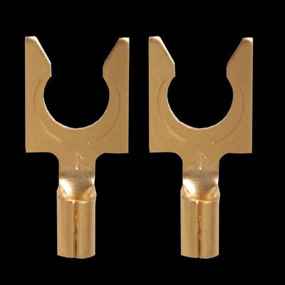 картинка Коннекторы AudioQuest 1014/G Spade Gold (40) от магазина Одежда+