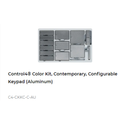 картинка Набор клавиш Control4 NextGen Configurable Keypads Color Decora Kit, Contemporary (Aluminum) от магазина Одежда+