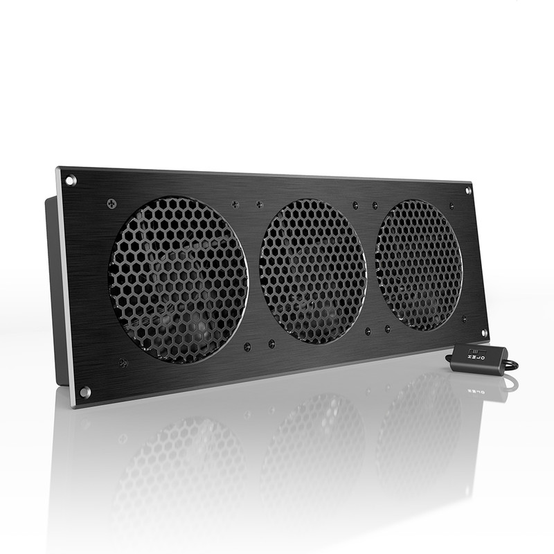 картинка AIRPLATE S9, тихий вентилятор охлаждения шкафа 18" с регулятором скорости от магазина Одежда+