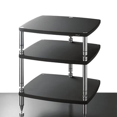 картинка Стенд для AV- компонентов Solidsteel HS-3 flat black от магазина Одежда+