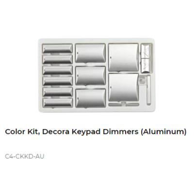 картинка Набор клавиш Control4 NextGen Keypad Dimmers Color Decora Kit (Aluminum) от магазина Одежда+