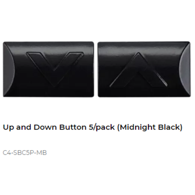 картинка Control4 UP AND DOWN BUTTON 5/PACK (MIDNIGHT BLACK) midnight black от магазина Одежда+