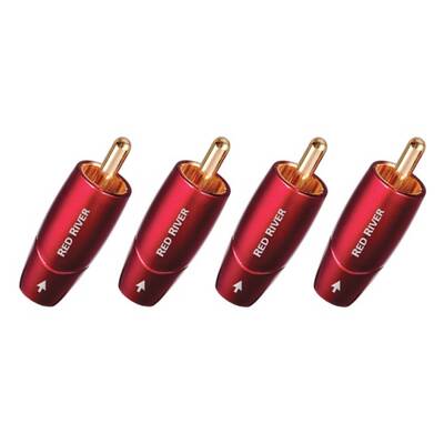 картинка Коннекторы AudioQuest Red River RCA (4) от магазина Одежда+