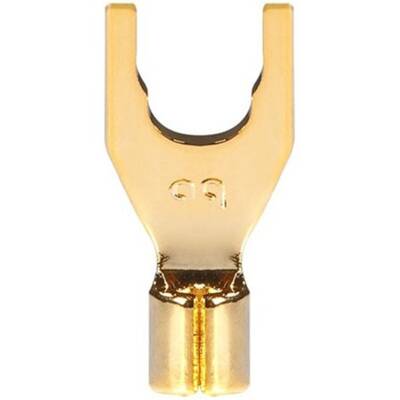 картинка Коннекторы AudioQuest P10M/G Spade Gold (40) от магазина Одежда+