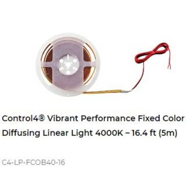 картинка Светодиодная лента Control4 Vibrant Performance Fixed Color Diffusing Linear Light 4000K – 16.4 ft (5m) от магазина Одежда+