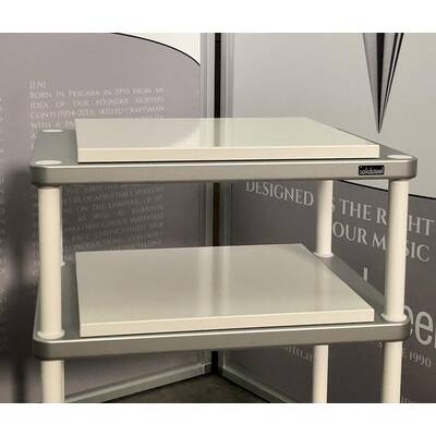 картинка Hi-Fi стойка Solidsteel S5-2 30TH ANN silver/white от магазина Одежда+
