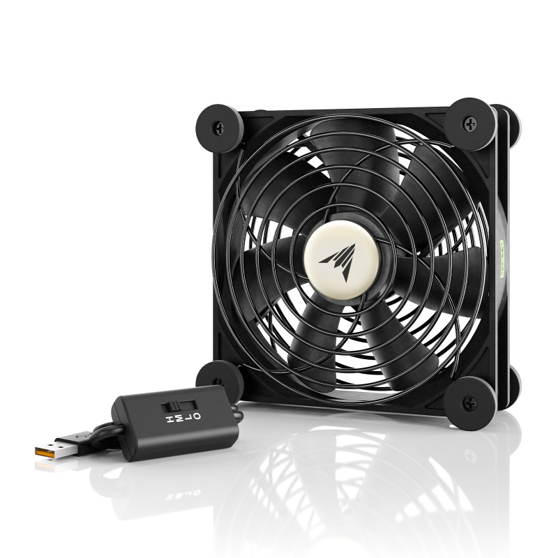 картинка MULTIFAN S3, тихий USB-вентилятор охлаждения 120 мм от магазина Одежда+