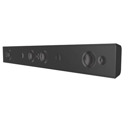 картинка Настенный саундбар TRIAD 3.0 PASSIVE SOUNDBAR WITH 4" WOOFERS (EACH) black satin от магазина Одежда+
