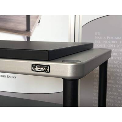 картинка Hi-Fi стойка Solidsteel S5-3 30TH ANN silver/black от магазина Одежда+