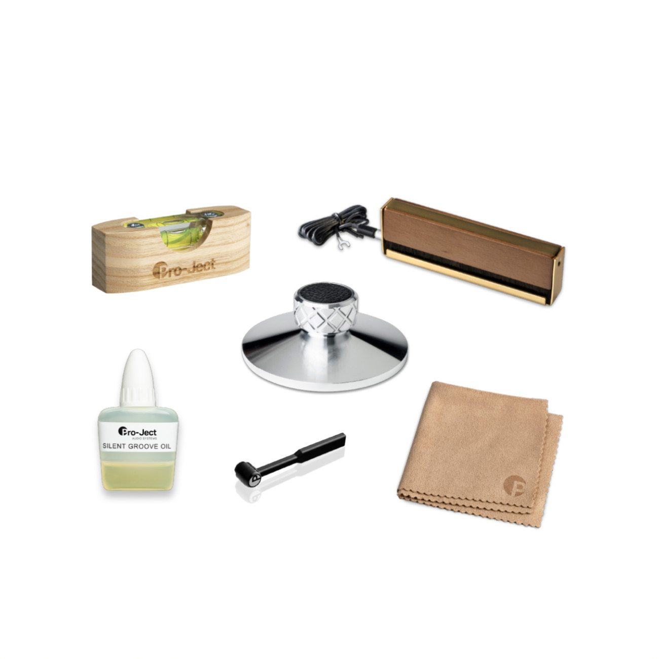 картинка Набор аксессуаров для ухода за проигрывателями винила Pro-Ject Analog Starter Kit от магазина Одежда+