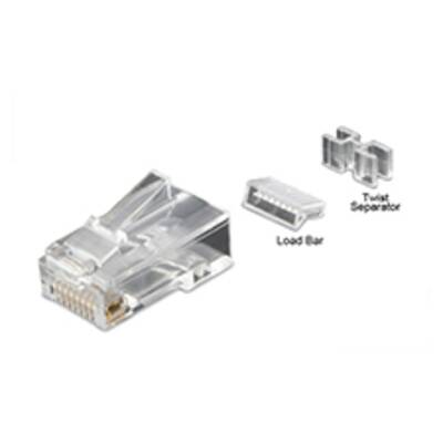 картинка Коннектор RJ45 Wirepath RJ45 Connectors for Cat6 Wire (Pack of 100 | Clear) от магазина Одежда+
