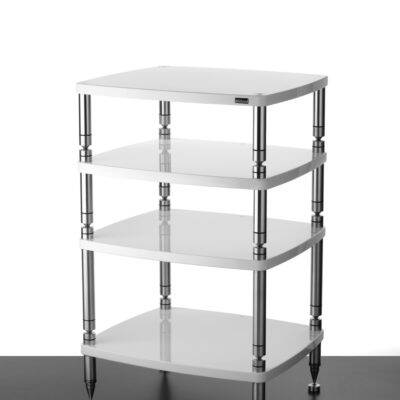 картинка Стенд для AV- компонентов Solidsteel HF-4 glossy white от магазина Одежда+