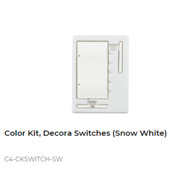картинка C4-CKSWITCH-SW  Набор клавиш Control4 NextGen Switches Color Decora Kit (Snow White) от магазина Одежда+