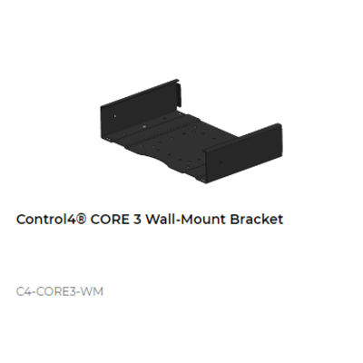 картинка Кронштейн для монтажа контроллера Control4 CORE 3 Wall-Mount Bracket от магазина Одежда+