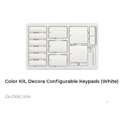 картинка Набор клавиш Control4 NextGen Configurable Keypads Color Decora Kit (White) от магазина Одежда+