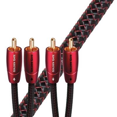 картинка Соединительный кабель AudioQuest GOLDEN GATE 2RCA-2RCA 1.0 m от магазина Одежда+