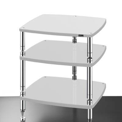 картинка Стенд для AV- компонентов Solidsteel HS-3 glossy white от магазина Одежда+