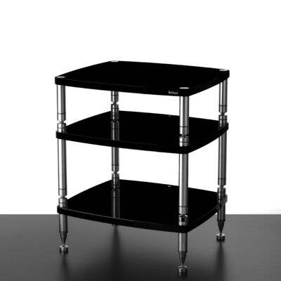 картинка Стенд для AV- компонентов Solidsteel HF-3 glossy black от магазина Одежда+