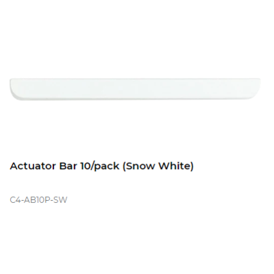 картинка Заглушка верхняя Control4 ACTUATOR BAR 10/PACK (SNOW WHITE) snow white от магазина Одежда+