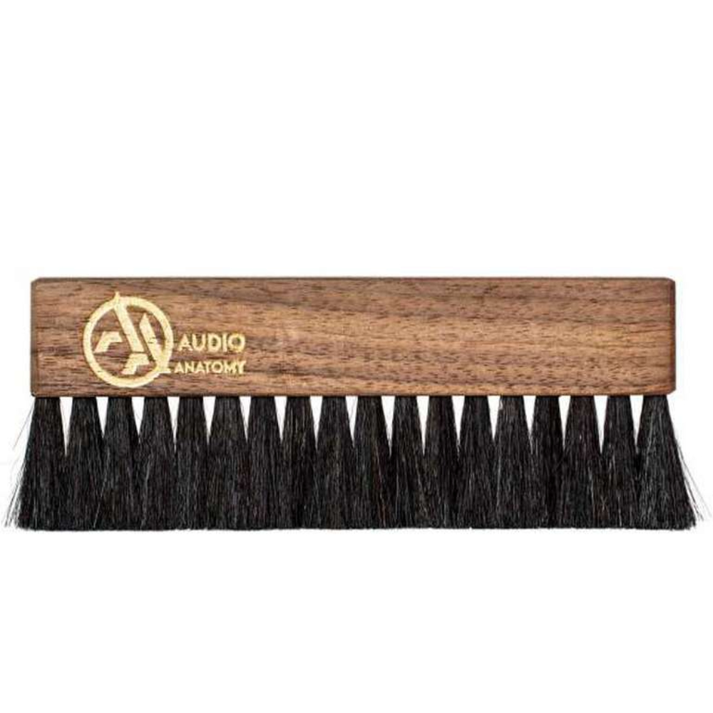 картинка Щетка для чистки пластинок Audio Anatomy Walnut Wood Brush Natural — Deluxe от магазина Одежда+