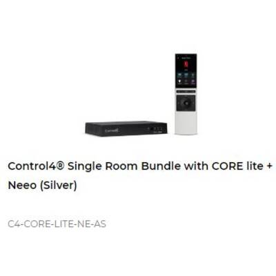 картинка Комплект Контроллер и Пульт управления Control4 SINGLE ROOM BUNDLE WITH CORE LITE CONTROLLER + NEEO silver от магазина Одежда+