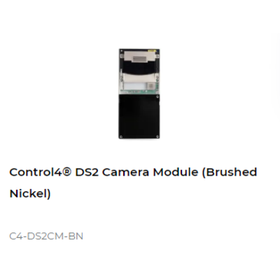 картинка Вызывная панель домофона Control4 DS2 CAMERA MODULE brushed nickel от магазина Одежда+