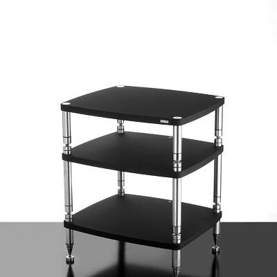 картинка Стенд для AV- компонентов Solidsteel HF-3 flat black от магазина Одежда+