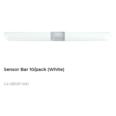 картинка Заглушка нижняя с глазком Control4 SENSOR BAR 10/PACK (WHITE) white от магазина Одежда+