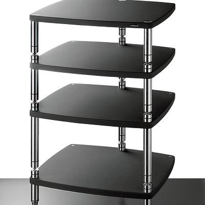 картинка Стенд для AV- компонентов Solidsteel HS-4 flat black от магазина Одежда+