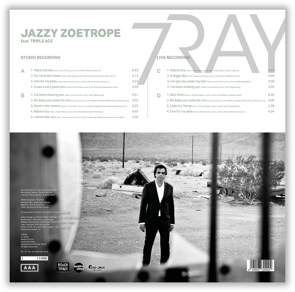 картинка Виниловая пластинка 7RAY feat. Triple Ace - Jazzy Zoetrope от магазина Одежда+