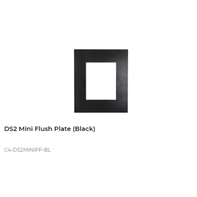 картинка Декоративная рамка Control4 DS2 MINI FLUSH PLATE black от магазина Одежда+