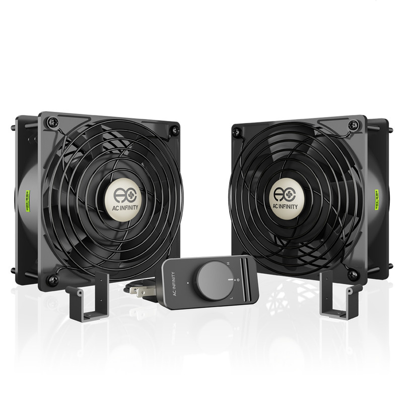 картинка AXIAL S1238D, вентилятор охлаждения 120 В перем. тока, двойной 120 мм x 120 мм x 38 мм от магазина Одежда+